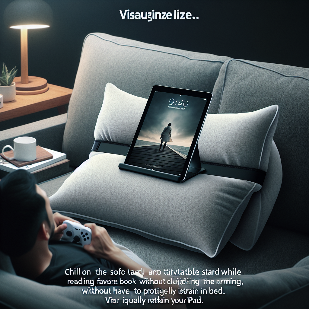 Top Accessories for Tablet Stand Pillow Benefits