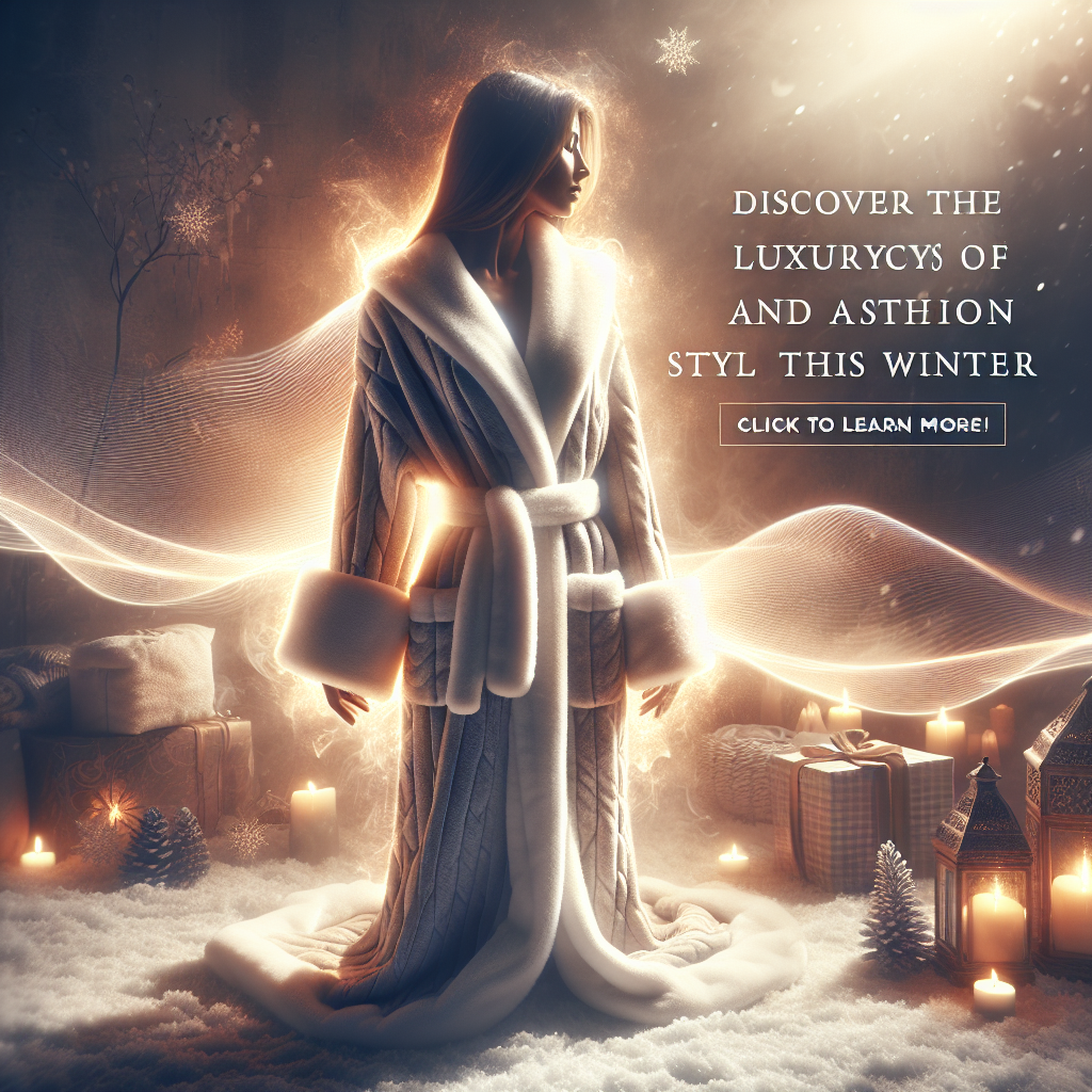 Stay Warm and Stylish with Heated Fashion Robes