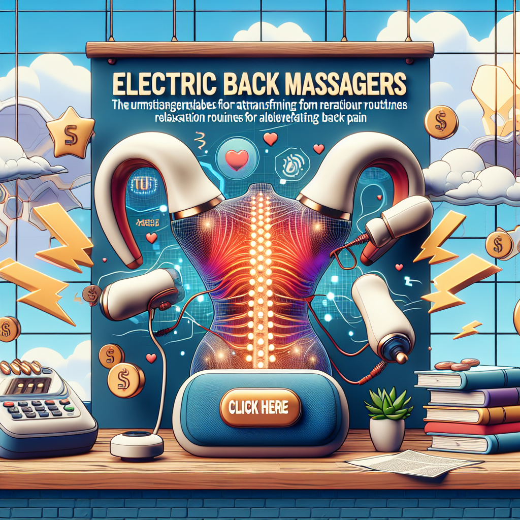 Top Electric Back Massagers for Ultimate Relaxation